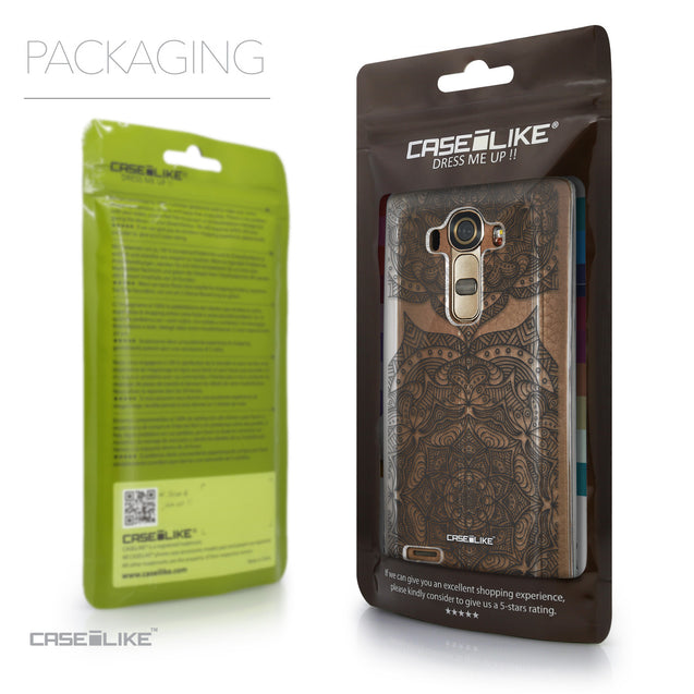 Packaging - CASEiLIKE LG G4 back cover Mandala Art 2304