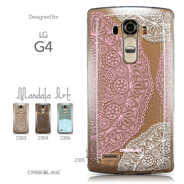 Collection - CASEiLIKE LG G4 back cover Mandala Art 2305