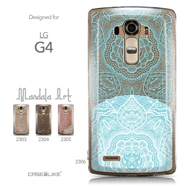 Collection - CASEiLIKE LG G4 back cover Mandala Art 2306
