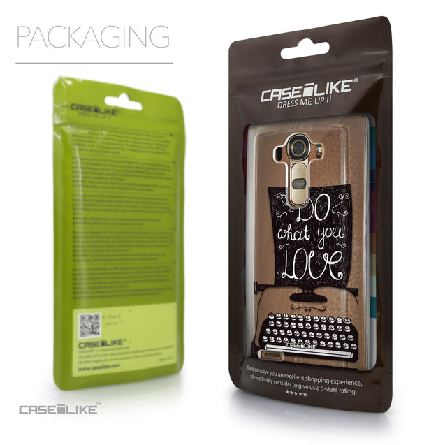 Packaging - CASEiLIKE LG G4 back cover Quote 2400