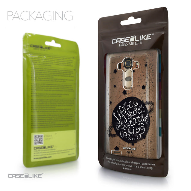 Packaging - CASEiLIKE LG G4 back cover Quote 2401