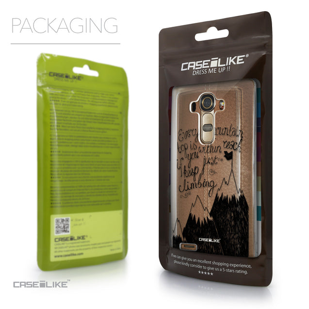Packaging - CASEiLIKE LG G4 back cover Indian Tribal Theme Pattern 2053