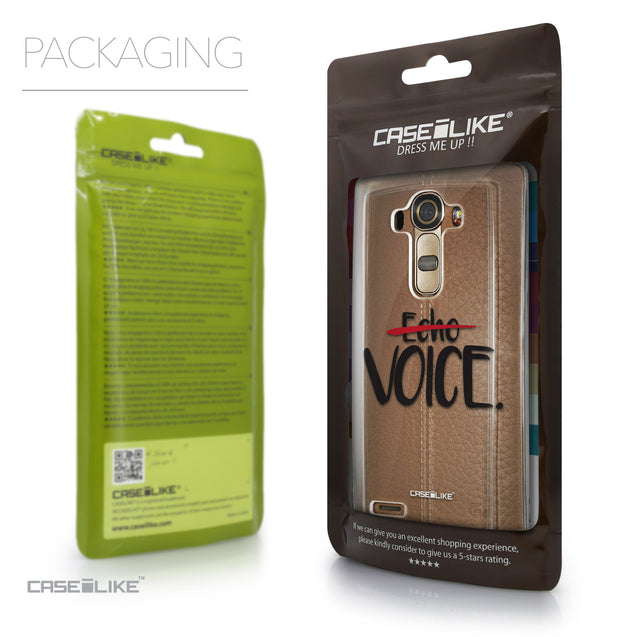 Packaging - CASEiLIKE LG G4 back cover Quote 2405