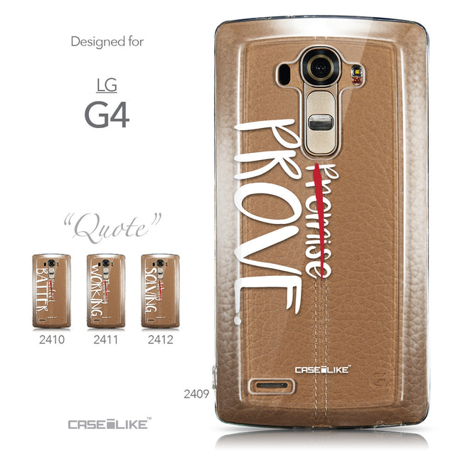 Collection - CASEiLIKE LG G4 back cover Quote 2409