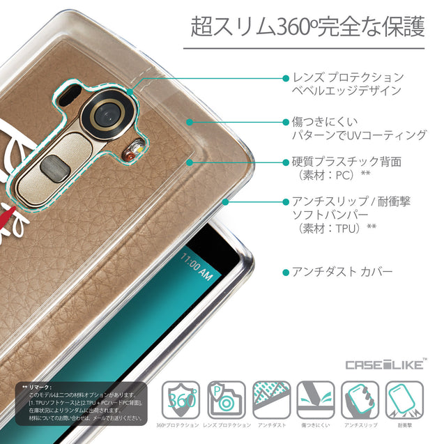 Details in Japanese - CASEiLIKE LG G4 back cover Quote 2409