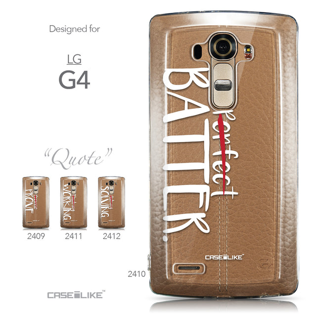 Collection - CASEiLIKE LG G4 back cover Quote 2410
