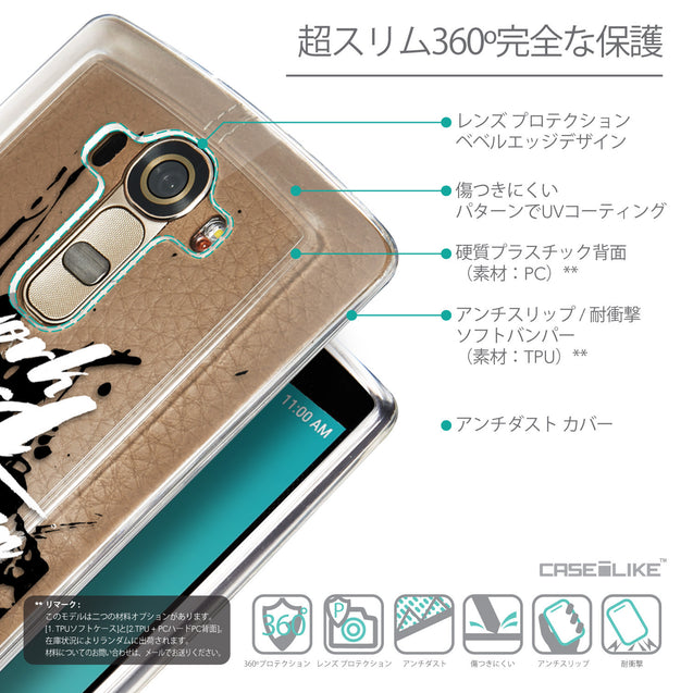 Details in Japanese - CASEiLIKE LG G4 back cover Quote 2414