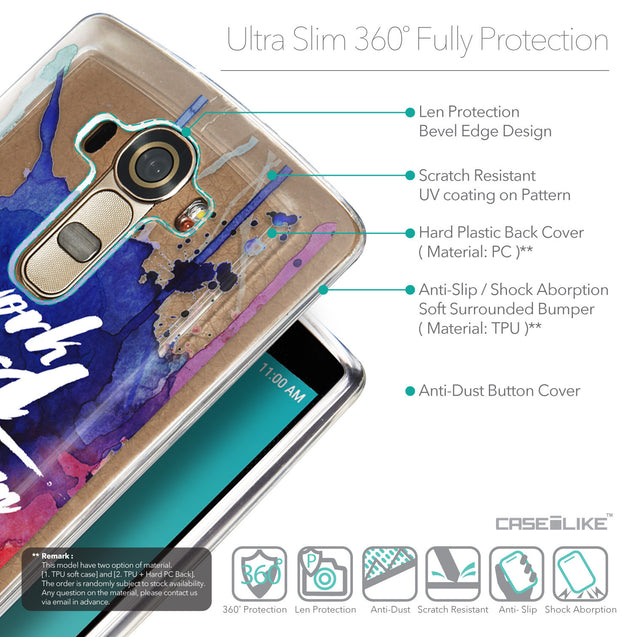 Details in English - CASEiLIKE LG G4 back cover Quote 2422