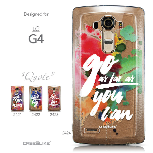 Collection - CASEiLIKE LG G4 back cover Quote 2424