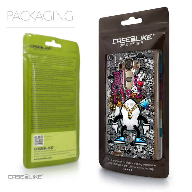 Packaging - CASEiLIKE LG G4 back cover Graffiti 2704