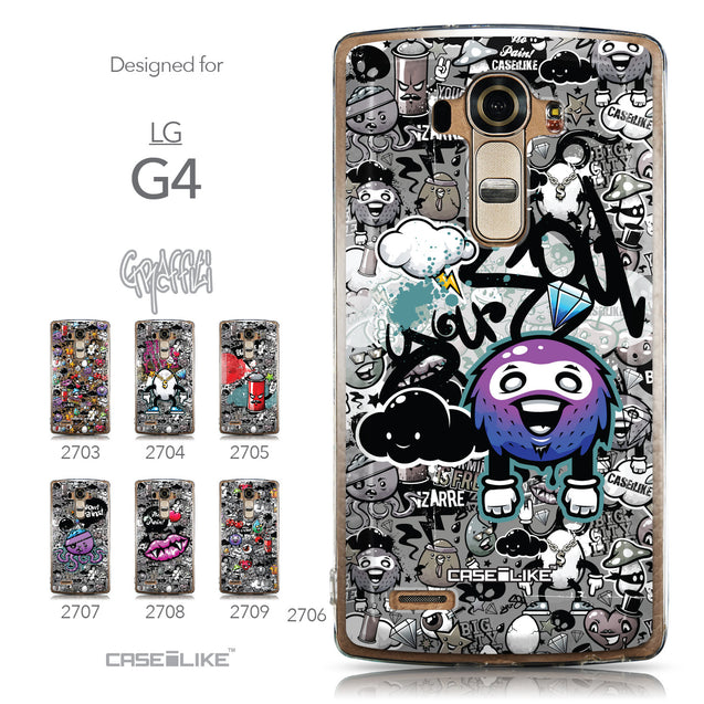 Collection - CASEiLIKE LG G4 back cover Graffiti 2706