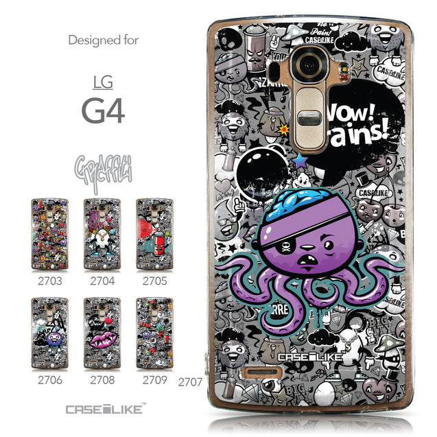 Collection - CASEiLIKE LG G4 back cover Graffiti 2707