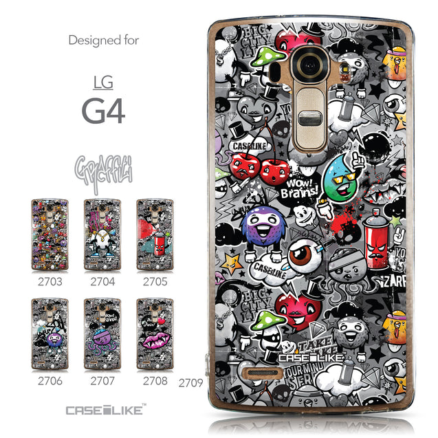 Collection - CASEiLIKE LG G4 back cover Graffiti 2709