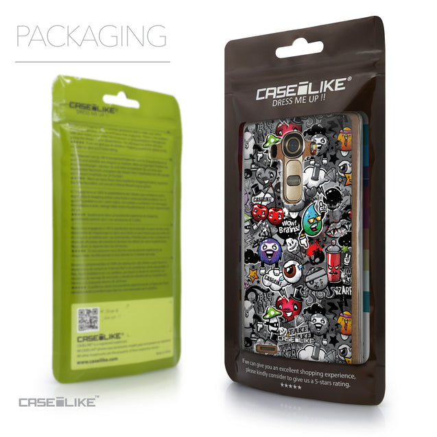 Packaging - CASEiLIKE LG G4 back cover Graffiti 2709