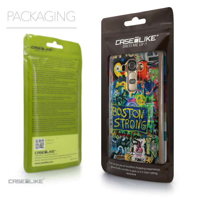 Packaging - CASEiLIKE LG G4 back cover Graffiti 2723