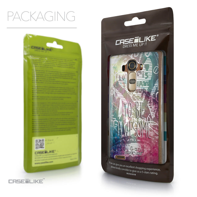 Packaging - CASEiLIKE LG G4 back cover Graffiti 2726