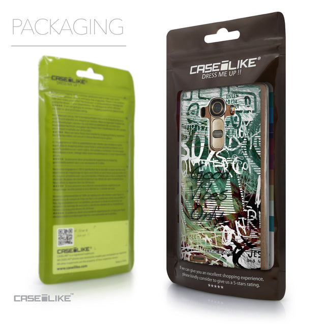 Packaging - CASEiLIKE LG G4 back cover Graffiti 2728