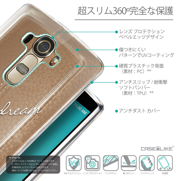 Details in Japanese - CASEiLIKE LG G4 back cover Owl Graphic Design 3314