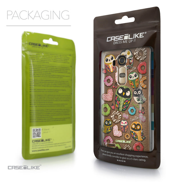 Packaging - CASEiLIKE LG G4 back cover Owl Graphic Design 3315