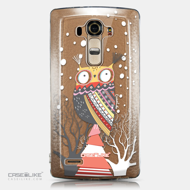 CASEiLIKE LG G4 back cover Owl Graphic Design 3317