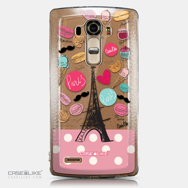 CASEiLIKE LG G4 back cover Paris Holiday 3904
