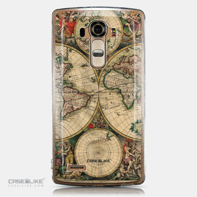 CASEiLIKE LG G4 back cover World Map Vintage 4607