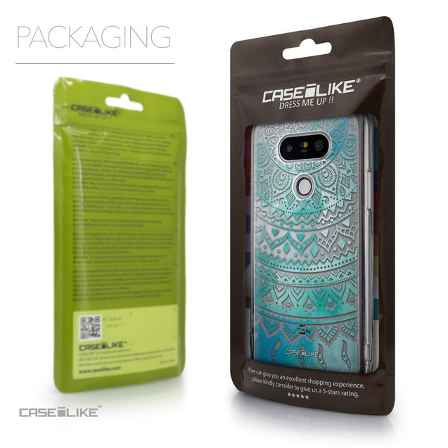 Packaging - CASEiLIKE LG G5 back cover Indian Line Art 2066