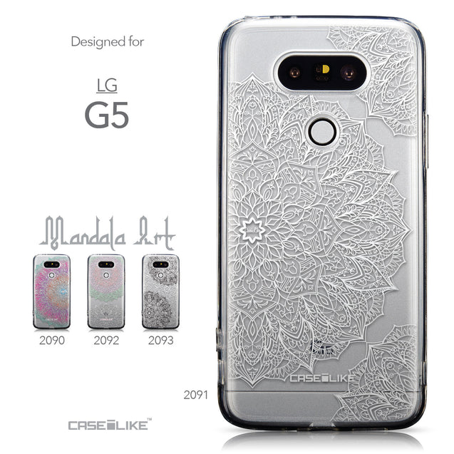 Collection - CASEiLIKE LG G5 back cover Mandala Art 2091