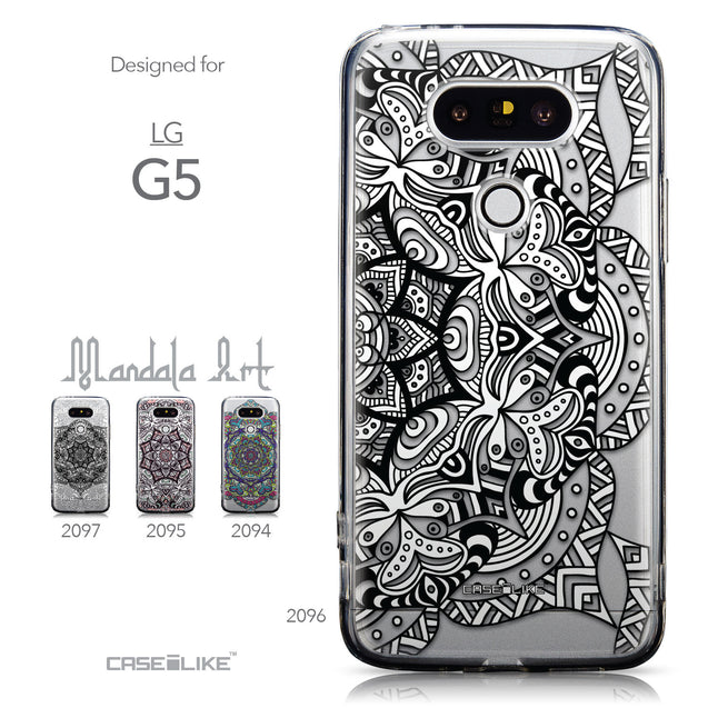 Collection - CASEiLIKE LG G5 back cover Mandala Art 2096