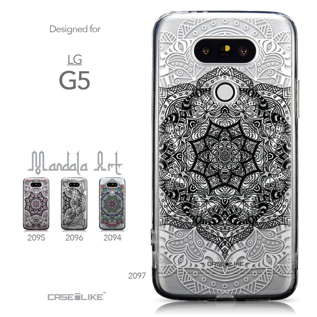 Collection - CASEiLIKE LG G5 back cover Mandala Art 2097
