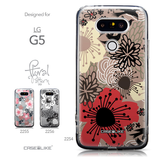 Collection - CASEiLIKE LG G5 back cover Japanese Floral 2254