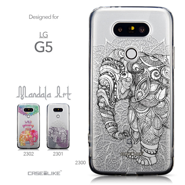 Collection - CASEiLIKE LG G5 back cover Mandala Art 2300