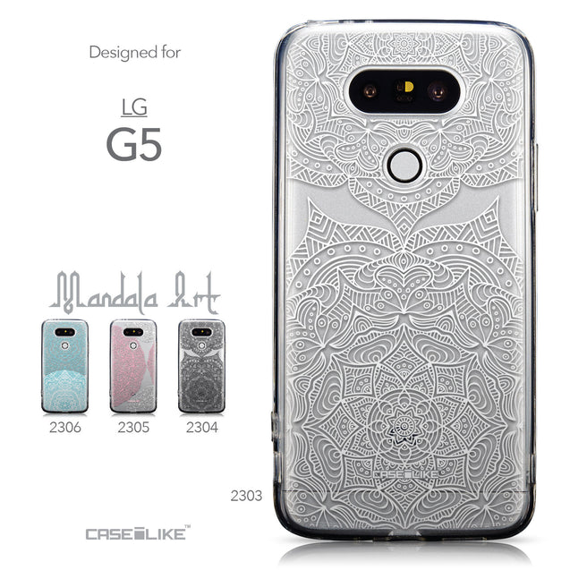 Collection - CASEiLIKE LG G5 back cover Mandala Art 2303