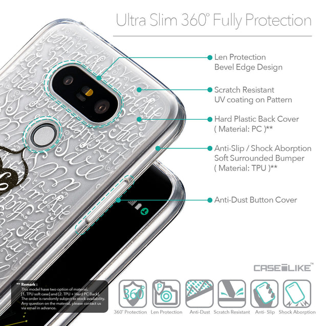 Details in English - CASEiLIKE LG G5 back cover Indian Tribal Theme Pattern 2053