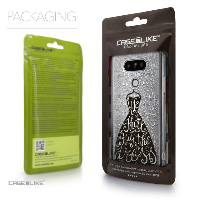 Packaging - CASEiLIKE LG G5 back cover Indian Tribal Theme Pattern 2053