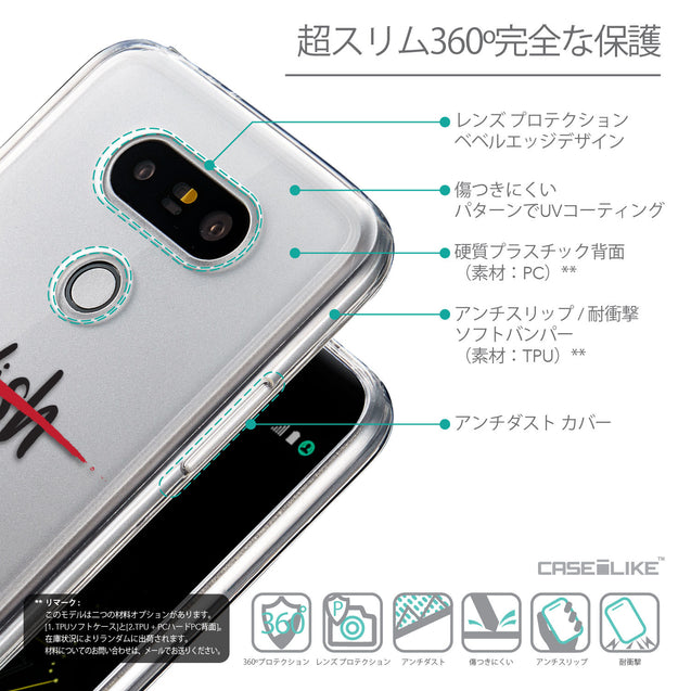 Details in Japanese - CASEiLIKE LG G5 back cover Quote 2407