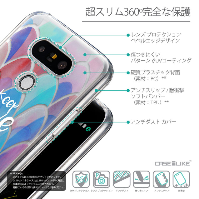 Details in Japanese - CASEiLIKE LG G5 back cover Quote 2417