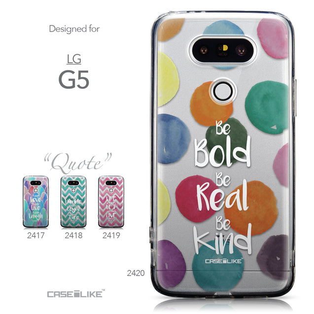Collection - CASEiLIKE LG G5 back cover Quote 2420