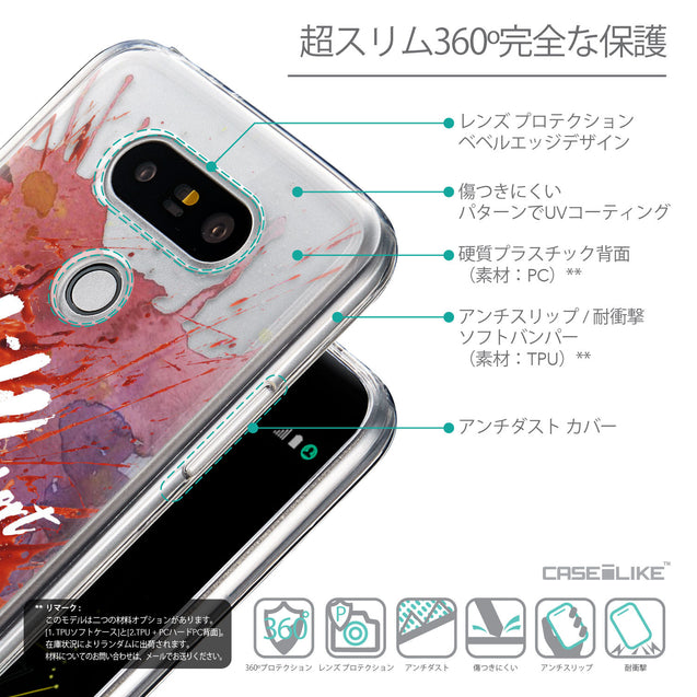 Details in Japanese - CASEiLIKE LG G5 back cover Quote 2423