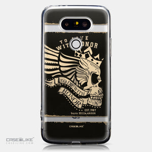 CASEiLIKE LG G5 back cover Art of Skull 2529