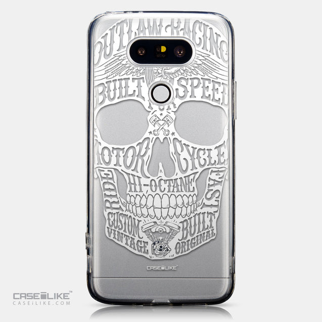 CASEiLIKE LG G5 back cover Art of Skull 2530