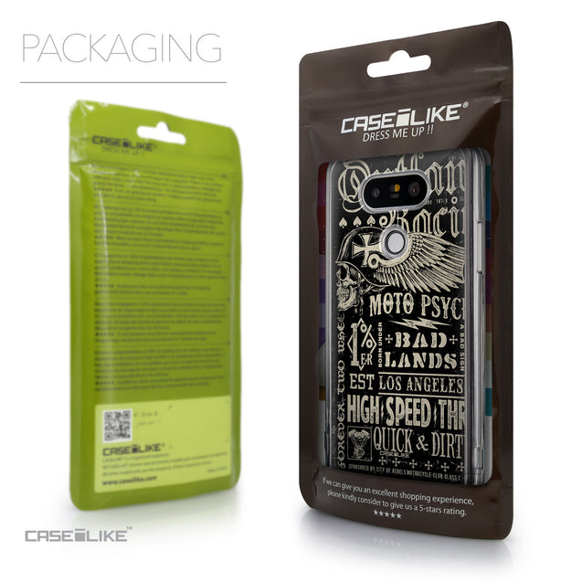 Packaging - CASEiLIKE LG G5 back cover Art of Skull 2531
