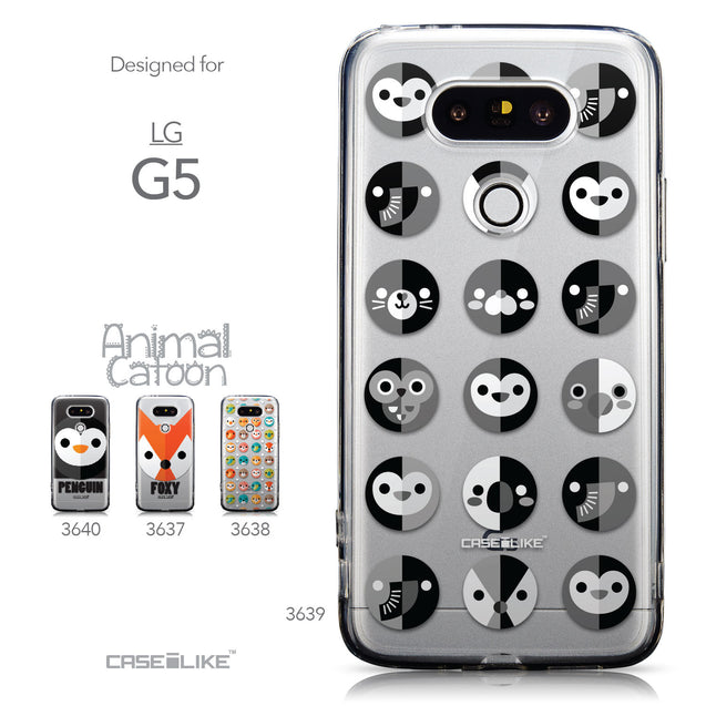 Collection - CASEiLIKE LG G5 back cover Animal Cartoon 3639
