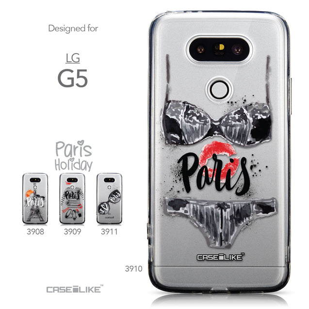 Collection - CASEiLIKE LG G5 back cover Paris Holiday 3910