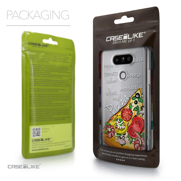 Packaging - CASEiLIKE LG G5 back cover Pizza 4822