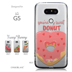 Collection - CASEiLIKE LG G5 back cover Dounuts 4823