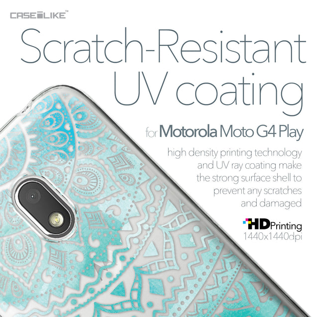 Motorola Moto G4 Play case Indian Line Art 2066 with UV-Coating Scratch-Resistant Case | CASEiLIKE.com