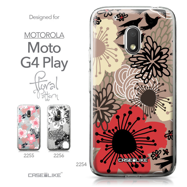 Motorola Moto G4 Play case Japanese Floral 2254 Collection | CASEiLIKE.com