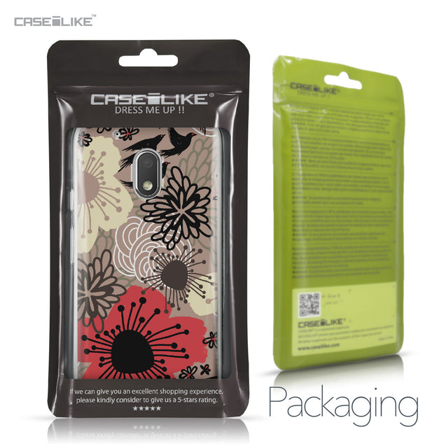 Motorola Moto G4 Play case Japanese Floral 2254 Retail Packaging | CASEiLIKE.com