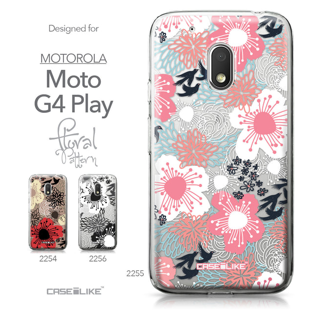 Motorola Moto G4 Play case Japanese Floral 2255 Collection | CASEiLIKE.com